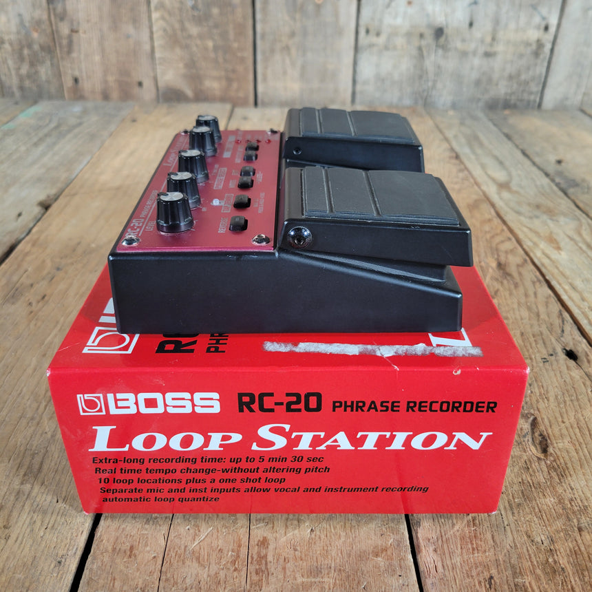 Boss RC-20 Phrase Recorder Loop Station Pedal with Box 2001