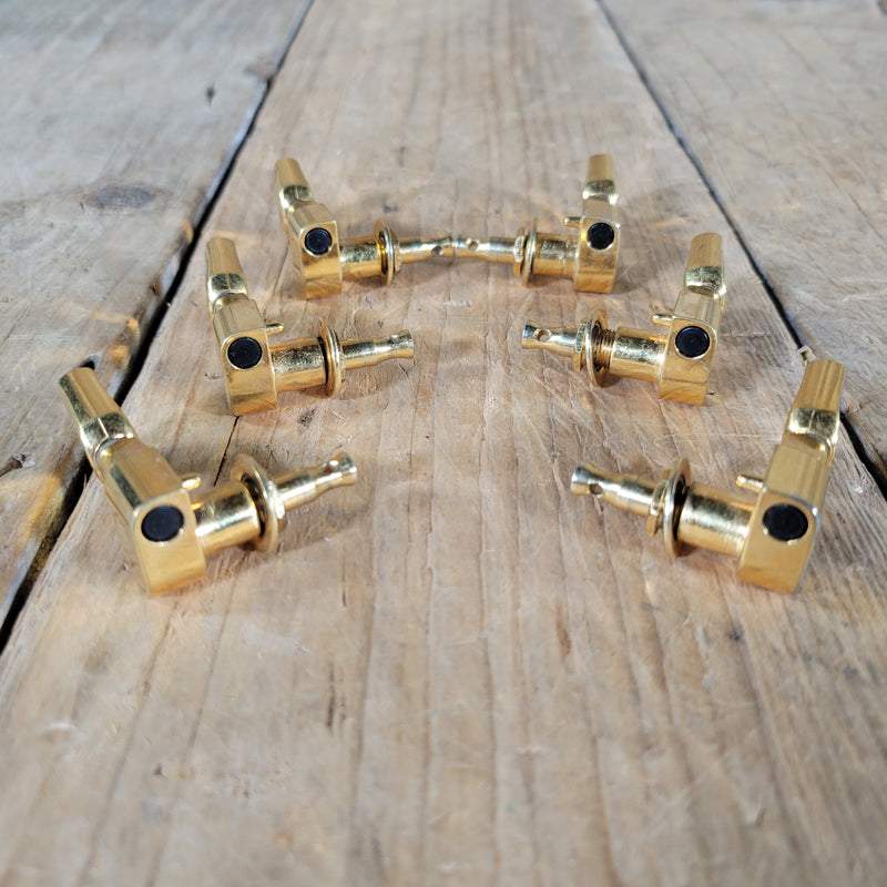 Gibson Schaller 3+3 tuning machines Tulip Gold 1980s Les Paul ES-335 SG Acoustic