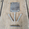 Fender Neck Plate F Logo 1966 Telecaster Stratocaster Jazzmaster Bass