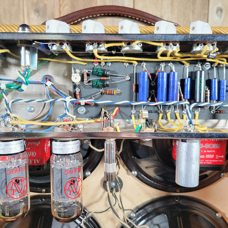 Lil Dawg TopDawg Tweed Bassman-Style Tube Guitar Amp 2010– Handwired 5F6-A Circuit