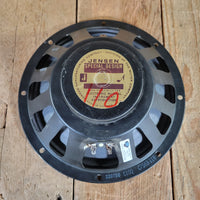 Vintage 1967 Jensen C10Q 10" Guitar Speaker – 8 Ohm, Ceramic, reconed