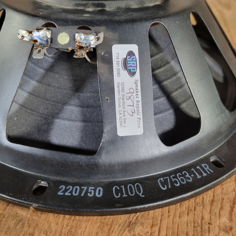 Vintage 1967 Jensen C10Q 10" Guitar Speaker – 8 Ohm, Ceramic, reconed