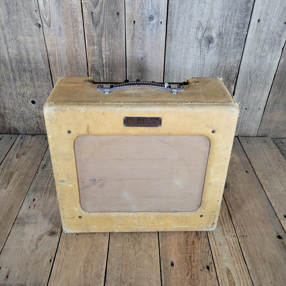 Fender 1949 Deluxe 5A3 Tweed TV Front 1952 Jensen P12Q