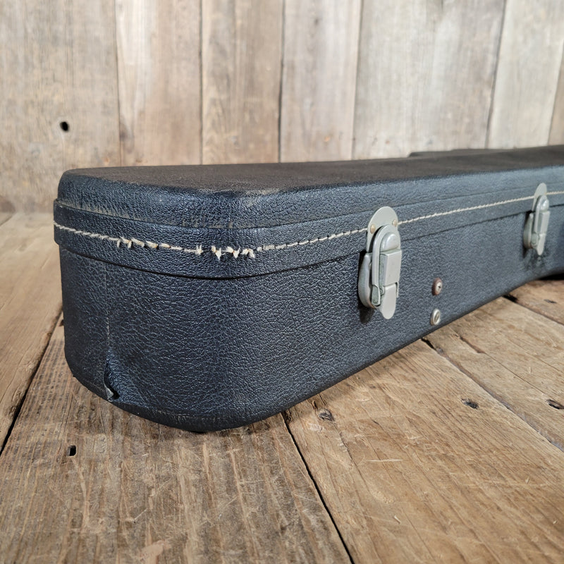 Gibson ES-335 ES-330 ES-345 Hard Case 1960s Black with Purple Lining