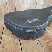 Gibson ES-335 ES-330 ES-345 Hard Case 1960s Black with Purple Lining