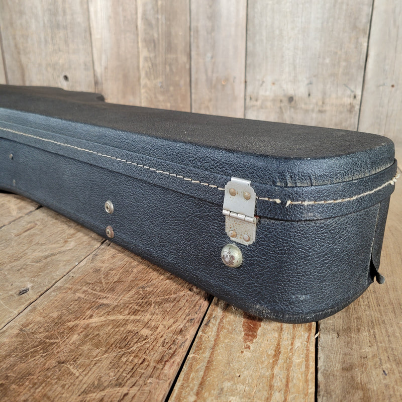 Gibson ES-335 ES-330 ES-345 Hard Case 1960s Black with Purple Lining