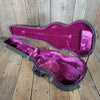 Gibson SG Hard Shell Case Late 60s Early 1970s Black with Purple Lining