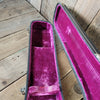 Gibson SG Hard Shell Case Late 60s Early 1970s Black with Purple Lining