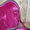 Gibson SG Hard Shell Case Late 60s Early 1970s Black with Purple Lining