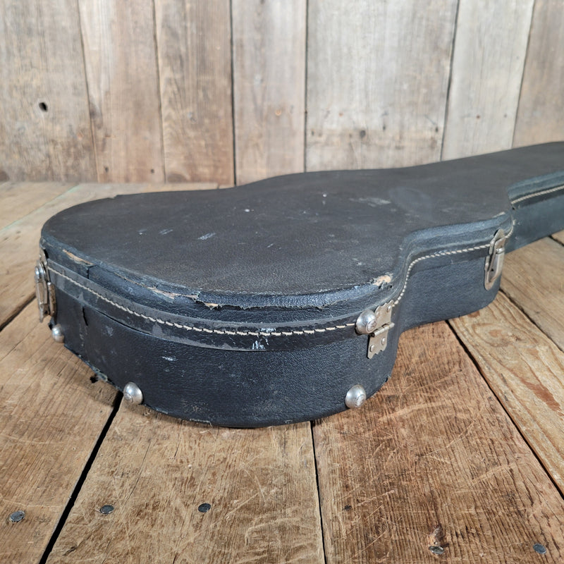 Gibson SG Hard Shell Case Late 60s Early 1970s Black with Purple Lining