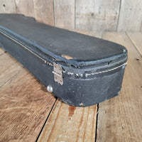 Gibson SG Hard Shell Case Late 60s Early 1970s Black with Purple Lining