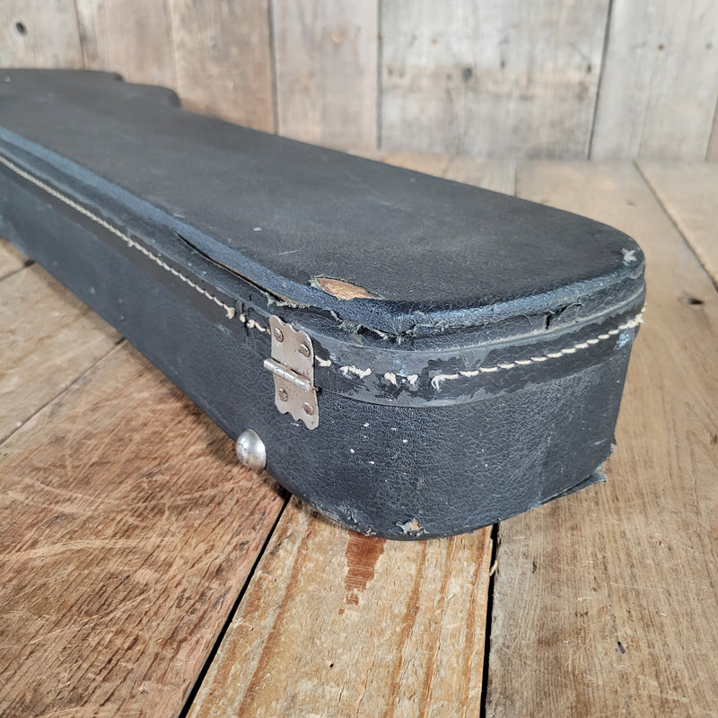 Gibson SG Hard Shell Case Late 60s Early 1970s Black with Purple Lining