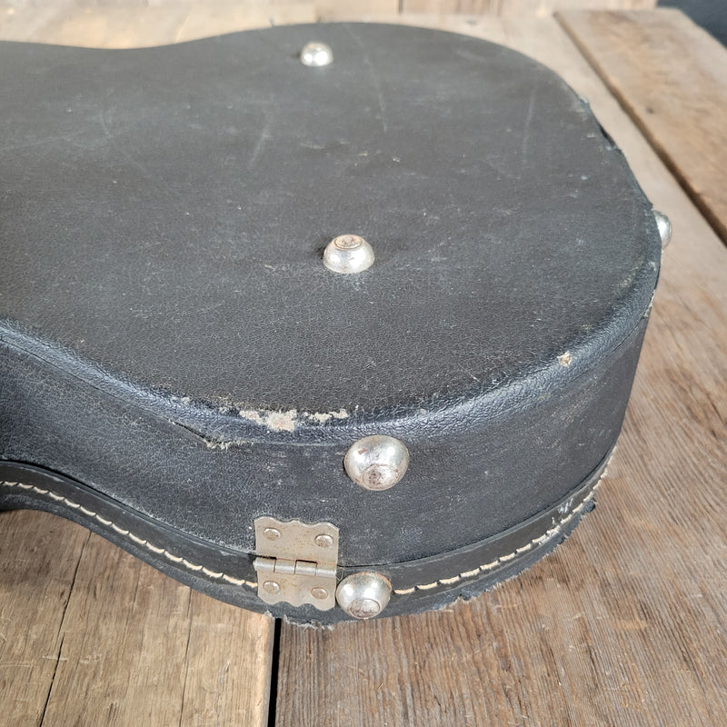 Gibson SG Hard Shell Case Late 60s Early 1970s Black with Purple Lining