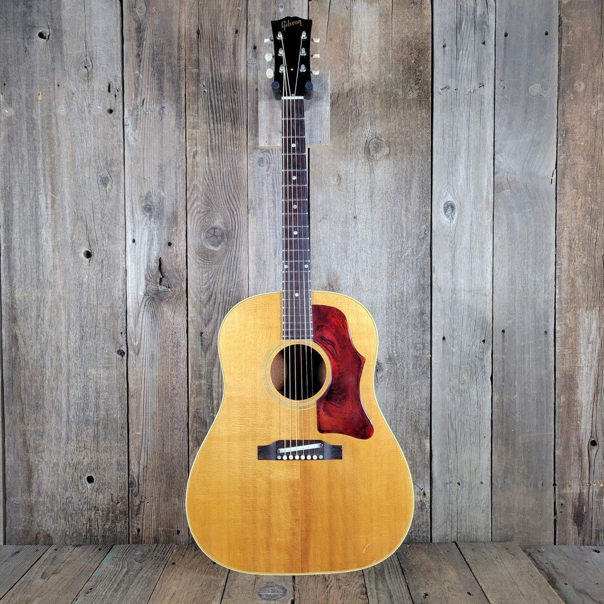 1966 Gibson J-50 ADJ Acoustic Guitar – Vintage Slope-Shoulder Dreadnought, Spruce/Mahogany, Made in USA