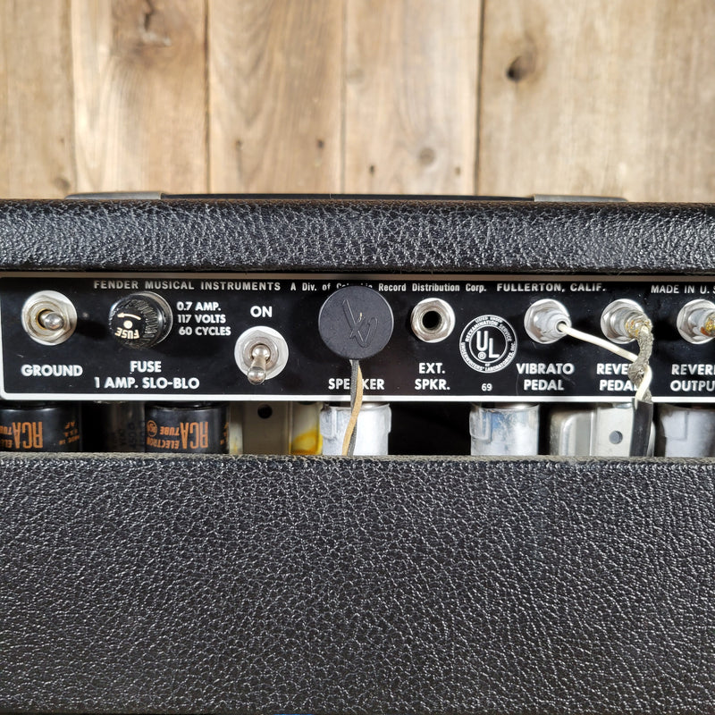 Fender Princeton Reverb Black Panel AA764 1965 Near Mint and 100% Original