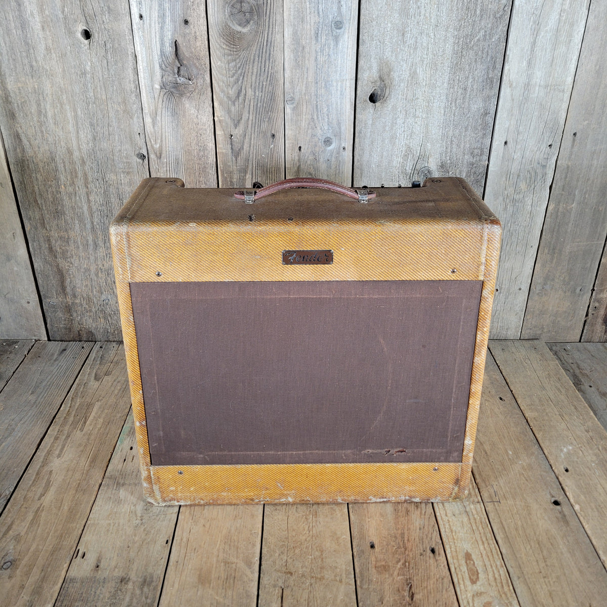 Fender 1955 Pro Amp 5D5 – Vintage Tweed 1x15 Combo with Original Jensen Speaker