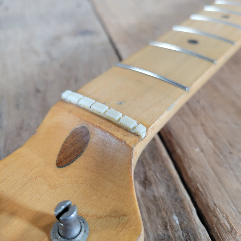 Fender Telecaster – Olympic White Vintage Electric Guitar with Maple Neck 1972 serial, Jan 1973 Neck Date