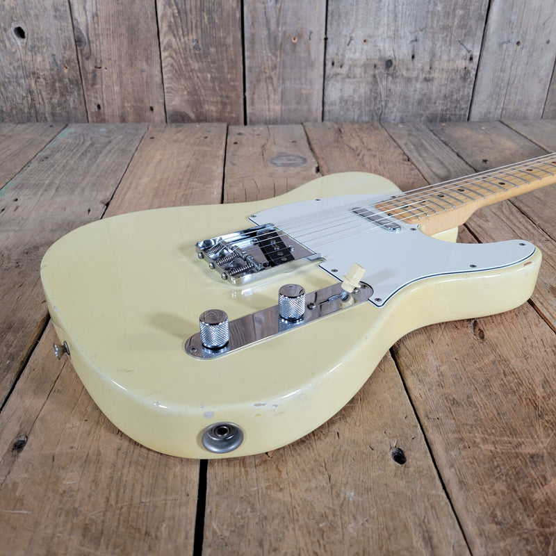 Fender Telecaster – Olympic White Vintage Electric Guitar with Maple Neck 1972 serial, Jan 1973 Neck Date