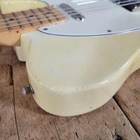 Fender Telecaster – Olympic White Vintage Electric Guitar with Maple Neck 1972 serial, Jan 1973 Neck Date