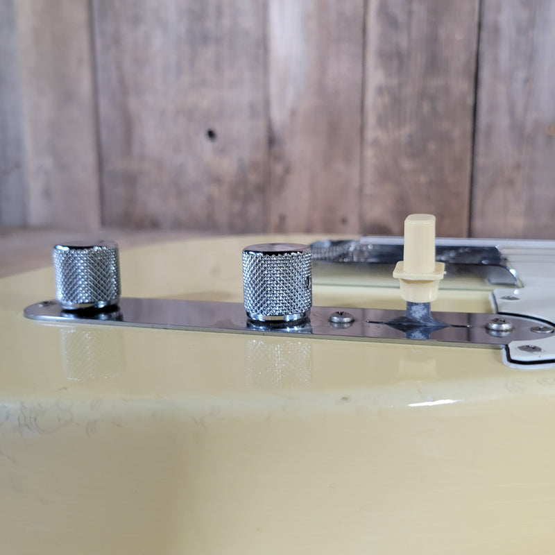 Fender Telecaster – Olympic White Vintage Electric Guitar with Maple Neck 1972 serial, Jan 1973 Neck Date