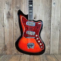 Harmony 1960s H-19 Silhouette – Vintage USA-Made Offset Electric Guitar
