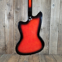 Harmony 1960s H-19 Silhouette – Vintage USA-Made Offset Electric Guitar