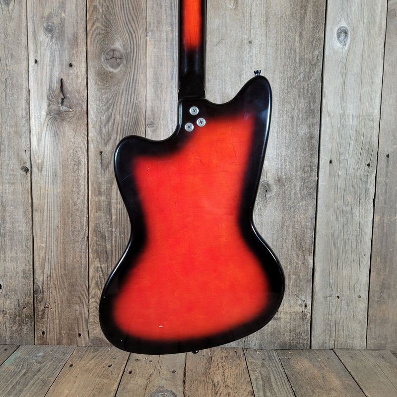 Harmony 1960s H-19 Silhouette – Vintage USA-Made Offset Electric Guitar