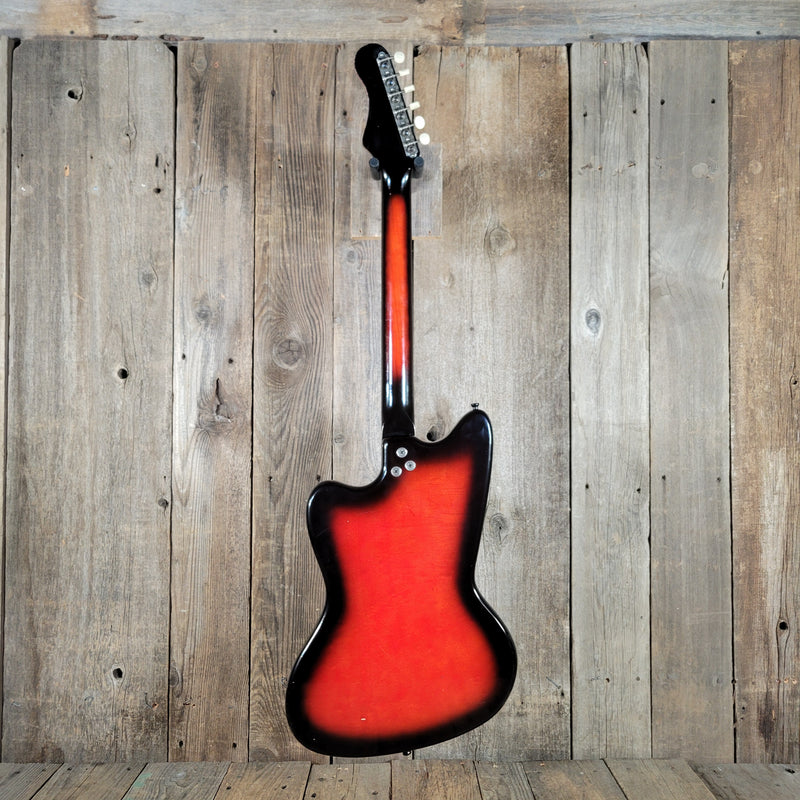 Harmony 1960s H-19 Silhouette – Vintage USA-Made Offset Electric Guitar