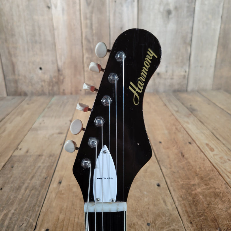 Harmony 1960s H-19 Silhouette – Vintage USA-Made Offset Electric Guitar