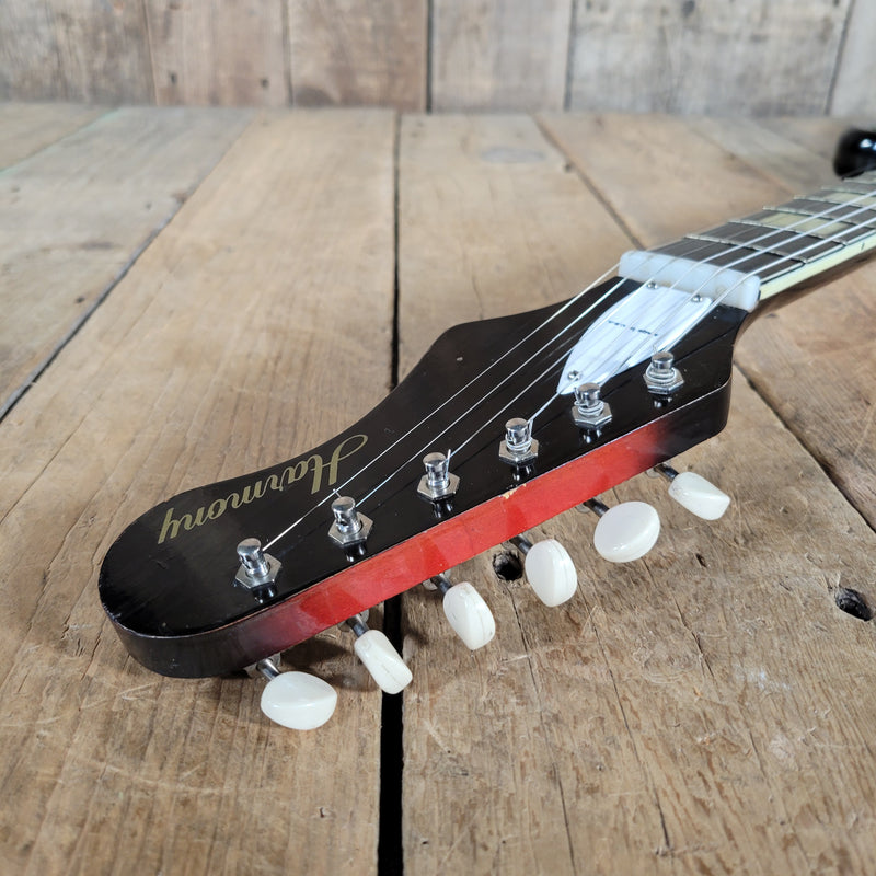 Harmony 1960s H-19 Silhouette – Vintage USA-Made Offset Electric Guitar
