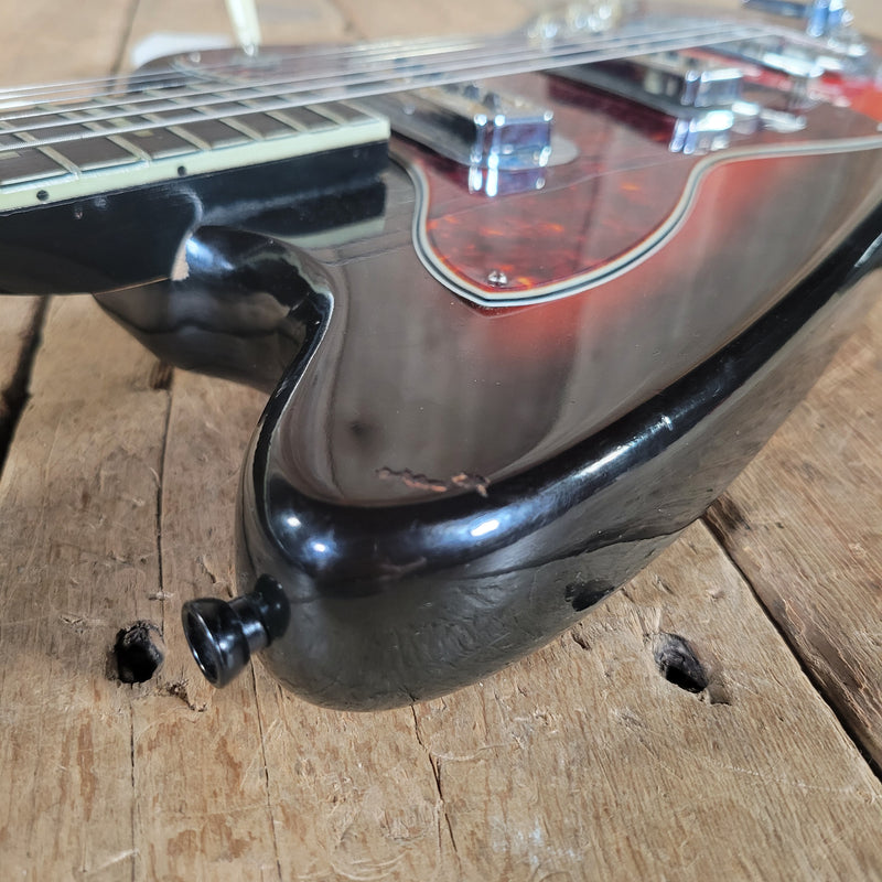 Harmony 1960s H-19 Silhouette – Vintage USA-Made Offset Electric Guitar