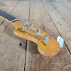 Fender P Bass Fretless Olympic White Wildly Flamed Neck 1971 Vintage Precision Bass