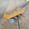 Fender P Bass Fretless Olympic White Wildly Flamed Neck 1971 Vintage Precision Bass