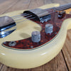 Fender P Bass Fretless Olympic White Wildly Flamed Neck 1971 Vintage Precision Bass