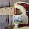 Fender P Bass Fretless Olympic White Wildly Flamed Neck 1971 Vintage Precision Bass