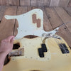 Fender P Bass Fretless Olympic White Wildly Flamed Neck 1971 Vintage Precision Bass