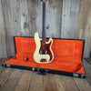 Fender P Bass Fretless Olympic White Wildly Flamed Neck 1971 Vintage Precision Bass