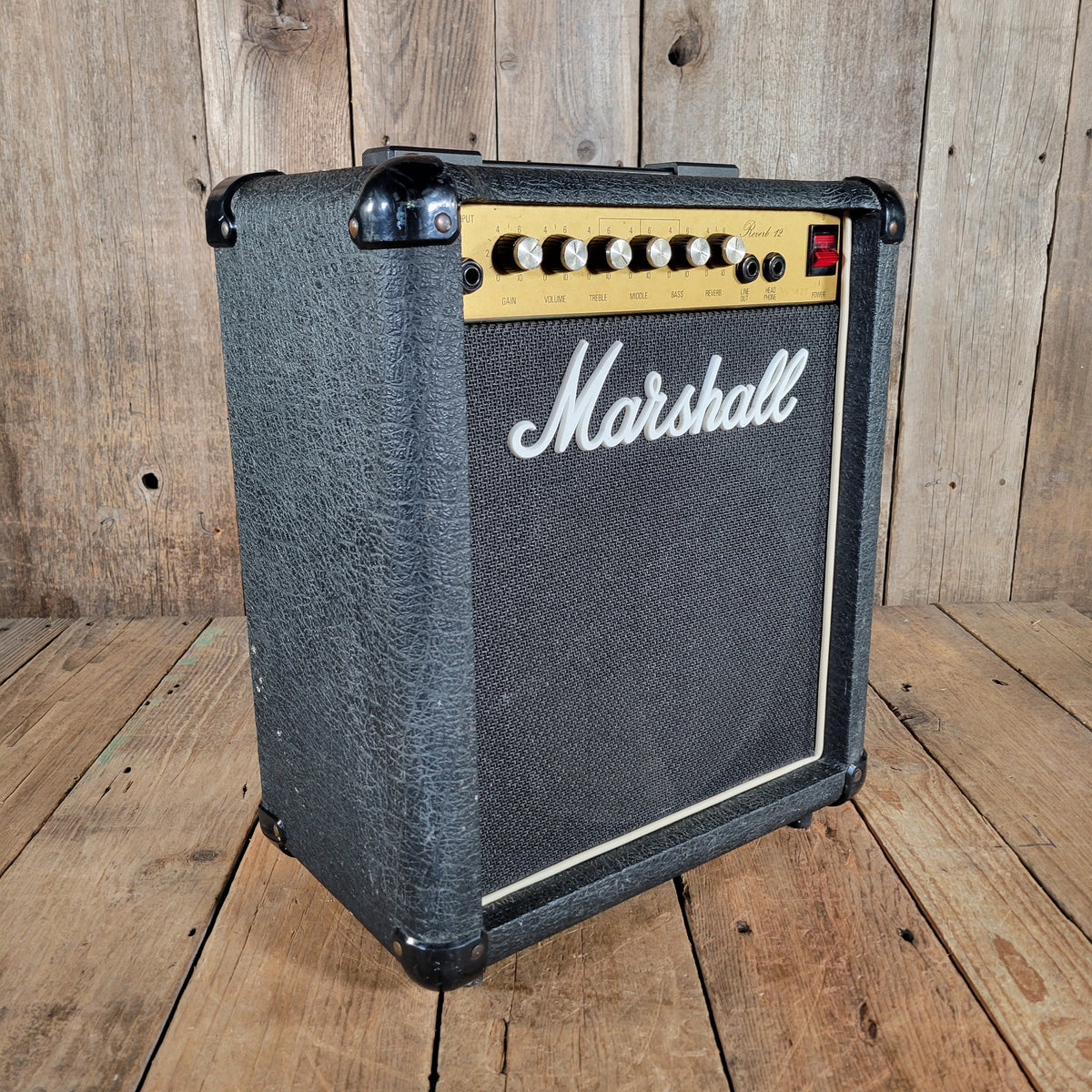 Marshall Reverb 12 Model 5005 – 1988 British Solid-State Combo Amp with Spring Reverb