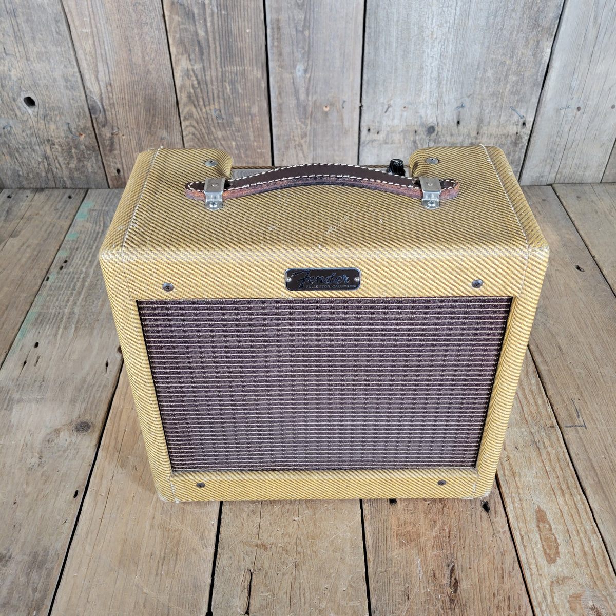 Fender Tweed Champ 5F1 Crazy Clean and Serviced 1963 Original Cover!