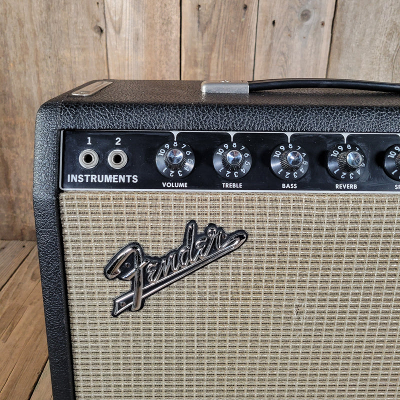 Fender Princeton Reverb 1966 – Vintage Black Panel Tube Amp