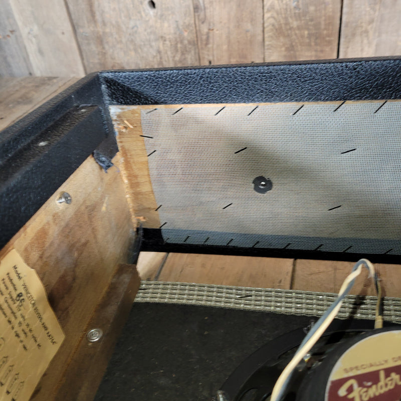 Fender Princeton Reverb 1966 – Vintage Black Panel Tube Amp