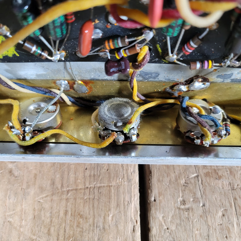 Fender Princeton Reverb 1966 – Vintage Black Panel Tube Amp