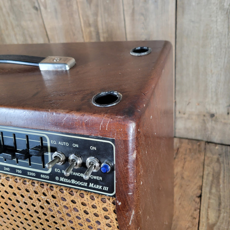 Mesa Boogie 1989 Mark III Blue Stripe DG – Imbuya Hardwood Cabinet Tube Amp