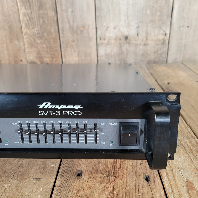 Ampeg SVT-3 Pro Rackmount Bass Amp Head 2000 – Tube Preamp Powerhouse with Classic SVT Tone