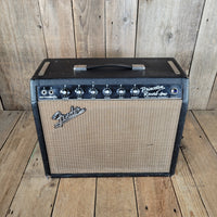Fender 1965 Princeton Reverb Black Panel – Nickel-Plated Chassis, Vintage Handwired Tube Amp