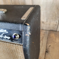 Fender 1965 Princeton Reverb Black Panel – Nickel-Plated Chassis, Vintage Handwired Tube Amp