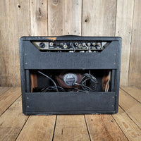 Fender 1965 Princeton Reverb Black Panel – Nickel-Plated Chassis, Vintage Handwired Tube Amp