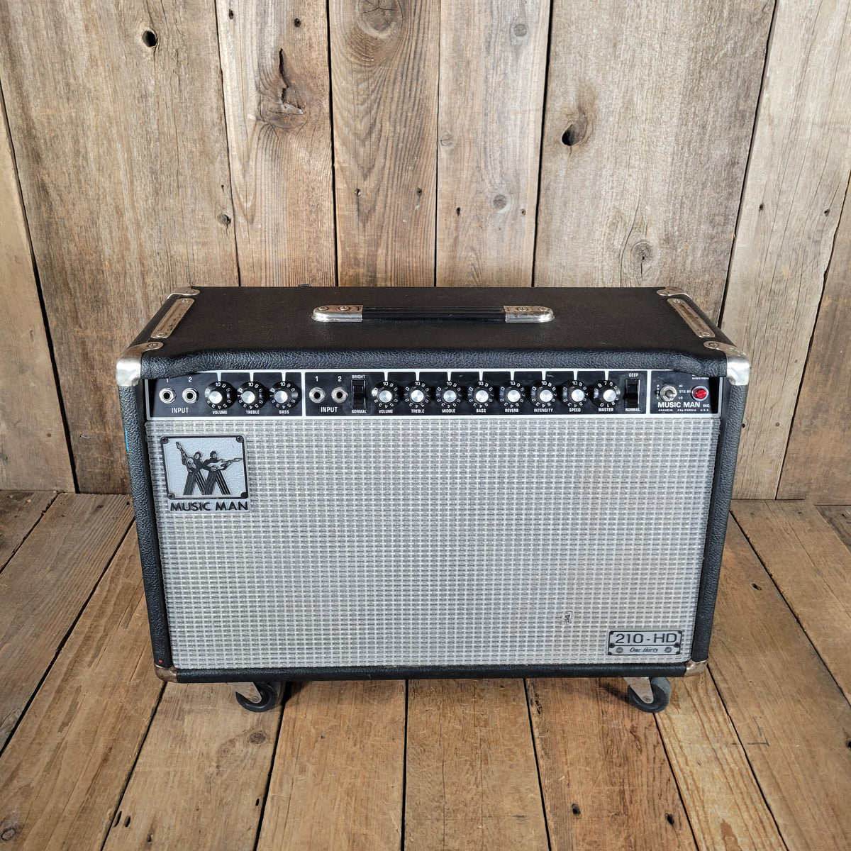 1979 Music Man 1979 210 HD One Thirty – Vintage 2x10" 130-Watt Tube/Solid-State Hybrid Combo Amp