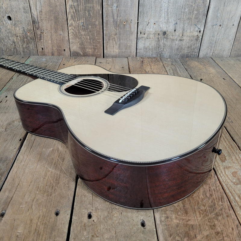 Yamaha FS9-M Acoustic Guitar – Mint ,All-Solid Wood, Japan-Built, Concert Body 2024