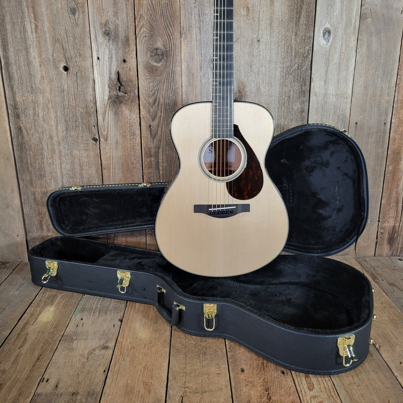 Yamaha FS9-M Acoustic Guitar – Mint ,All-Solid Wood, Japan-Built, Concert Body 2024